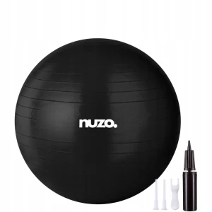 Piłka gimnastyczna do ćwiczeń siedzenia rehabilitacji 65cm fitness pompka