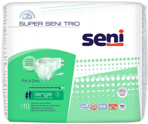 Seni Super Trio L 10szt