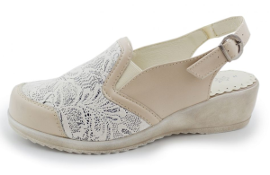 9904 Wanilia+Stretch KOSELA MEDIC półbuty damskie oddychające, profilaktyczne, zdrowotne PALCE MŁOKOWATE HALUKSY